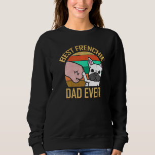 Sweatshirt Meilleur Français Papa Jamais Français Buldog