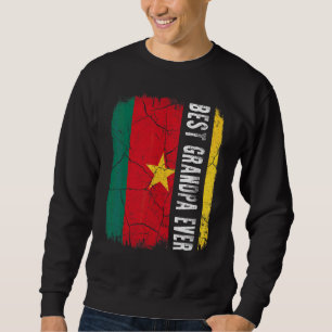 Sweatshirt Meilleur grand-père camerounais Jamais Cameroun Dr