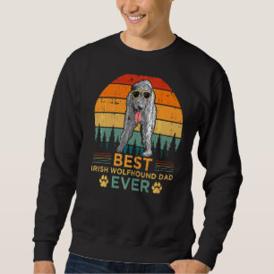 Sweatshirt Meilleur Irlandais Wolfhop Papa Jamais Gros