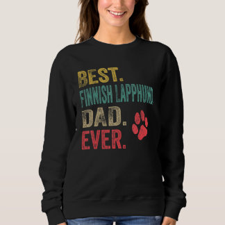 Sweatshirt Meilleur Lapphund Finlandais papa jamais père Vint
