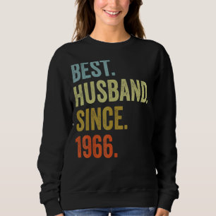 Sweatshirt Meilleur Mari Homme Depuis 1966 Anniversaire Maria