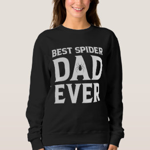 Sweatshirt Meilleur papa araignée que jamais je tisse