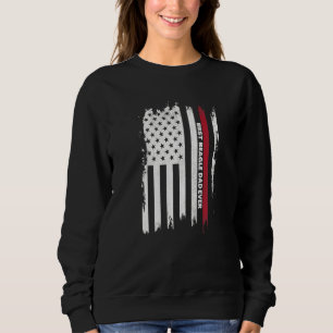 Sweatshirt Meilleur Papa Beagle pour Hommes Drapeau Américain