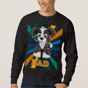 Sweatshirt Meilleur papa de Shih Tzu drôle cadeau de chien de