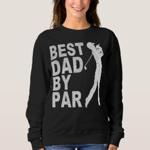 Sweatshirt Meilleur Papa Par Disque Golf Pour Hommes Pères D