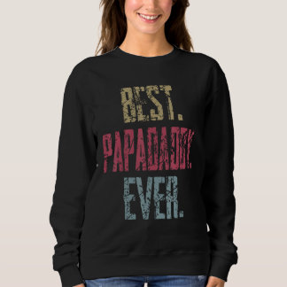 Sweatshirt Meilleur Papapapa Jamais