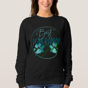 Sweatshirt Meilleur Père Poméranien Propriétaire Chien Aimer 