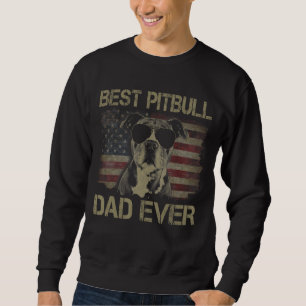 Sweatshirt Meilleur Pitbull Papa Jamais Américain Da Chien Dr