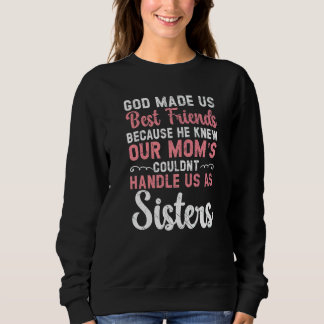 Sweatshirt Meilleure amie pour toujours Amitié Meilleure amie