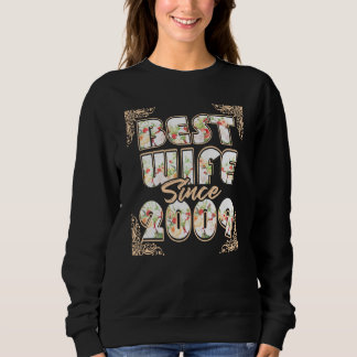 Sweatshirt Meilleure femme depuis 2009 11e anniversaire de Ma