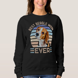 Sweatshirt Meilleure maman Beagle Jour des mères de chiens