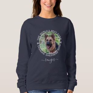 Sweatshirt Meilleure maman de Berger allemand Photo personnal
