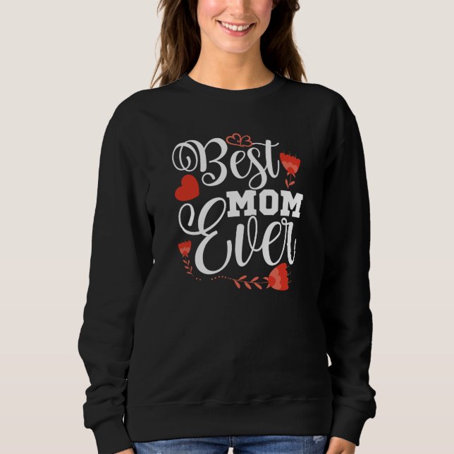 Sweatshirt Meilleure maman jamais (Devant)