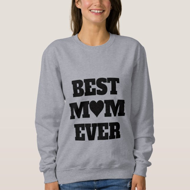 Sweatshirt Meilleure maman toujours douillette femmes Sweatsh (Devant)