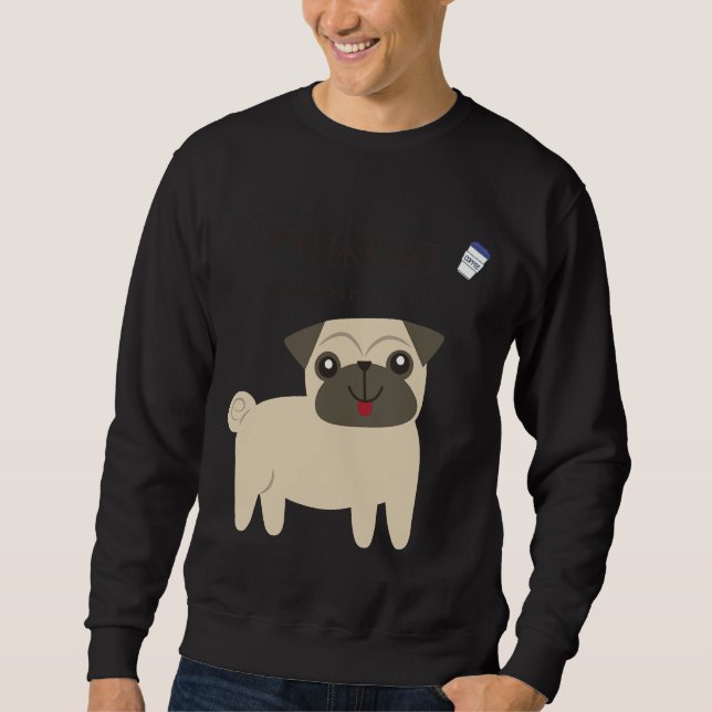 Sweatshirt Meilleurs cadeaux de Carlin pour les amateurs de C (Devant)