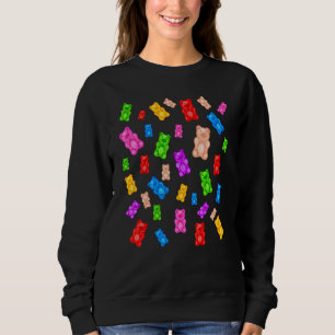 Sweatshirt Mélange de bonbons à l'ours gommé 1