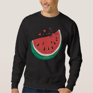 Sweatshirt Mélange de pastèque Melon saison de vacances d'été