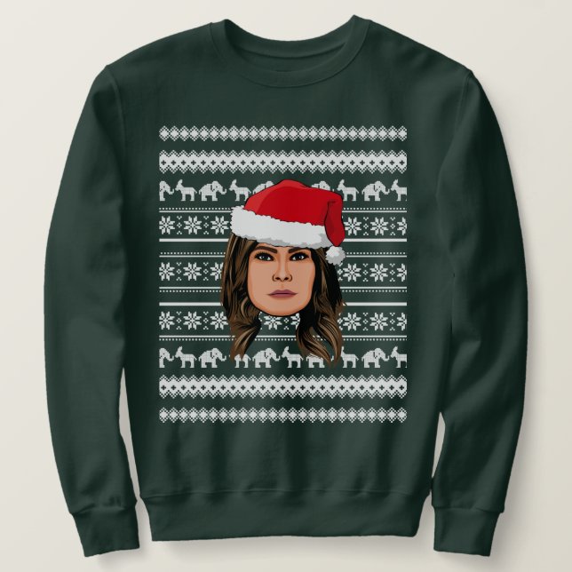 SWEATSHIRT MELANIA TRUMP (Design devant)