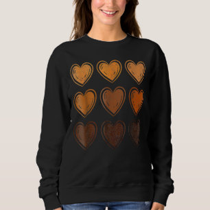 Sweatshirt Melanin Black Histoire Mois Vêtements Melané Il