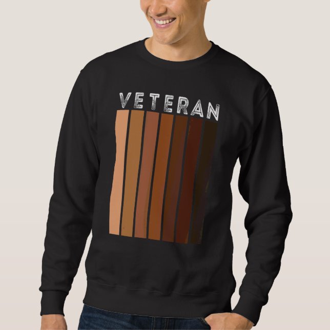 Sweatshirt Melanin Vétérinaire Afro Femme Vétérinaire Fier No (Devant)
