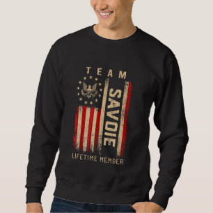 Sweatshirt Membre à vie de l'équipe Drapeau américain