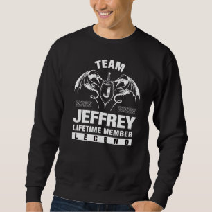 Sweatshirt Membre à vie de l'équipe Jeffrey