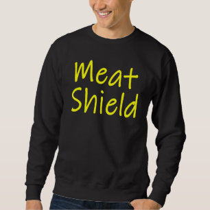 Sweatshirt Mème De Joueur Du Bouclier De Viande Pour Les Joue