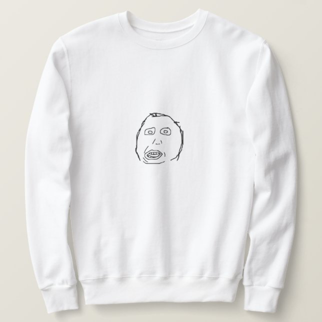 Sweatshirt Mème Herp Derp (Design devant)