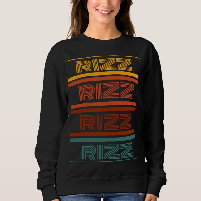 Sweatshirt Mème Rizz 1 (Devant)