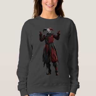 Sweatshirt Memento Mori Haunted Jester