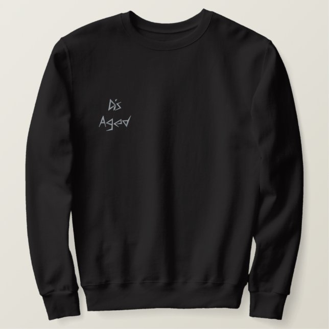 SWEATSHIRT MENS ART AND DESIGN (Design vorne)