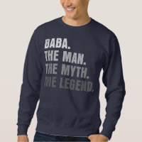 Mens Baba L'Homme Le Mythe La Légende Grand-Père