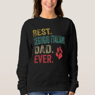 Sweatshirt Mens Best Segugio Italiano Dad ever Vintage Father