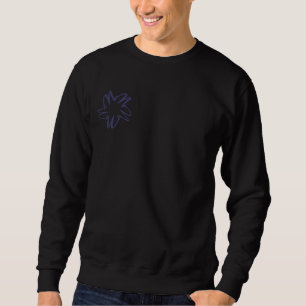 SWEATSHIRT MENS bestickt ART DESIGN STIL