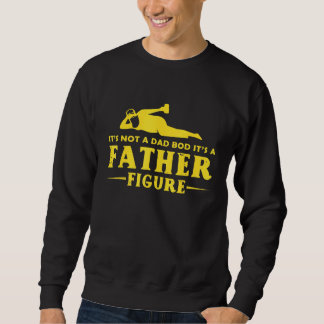 Sweatshirt Mens Ce N'Est Pas Un Papa Bod C'Est Un Père Figure