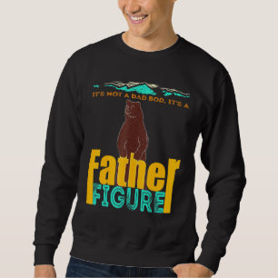 Sweatshirt Mens Ce N'Est Pas Un Père A Bod C'Est Un Père-Figu