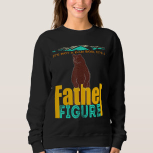 Sweatshirt Mens Ce N'Est Pas Un Père A Bod C'Est Un Père-Figu