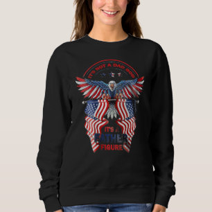 Sweatshirt Mens Ce N'Est Pas Un Père A Bod C'Est Un Père Figu