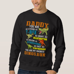 Sweatshirt Mens Daddysaurus T Rex Dinosaur Daddy Saurus Famil