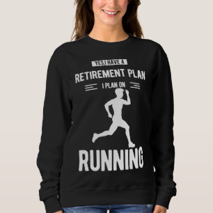 Sweatshirt Mens Drôle Chemise À Courir Pour Les Hommes Avec D