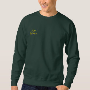 SWEATSHIRT MEN'S EMBROIDERED DESIGN AND STIL