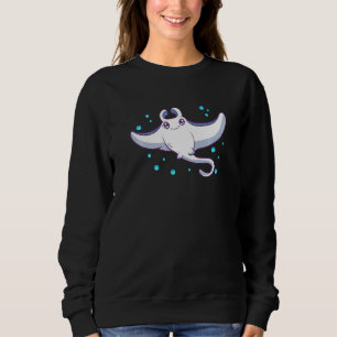 Sweatshirt Mens Enfants Manta Ray Ocean Animal Sea Cute Boy G