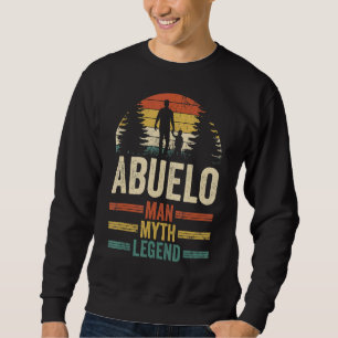 Sweatshirt Mens Espagnol Grand Espagne Abuelo Homme Mythe Lég
