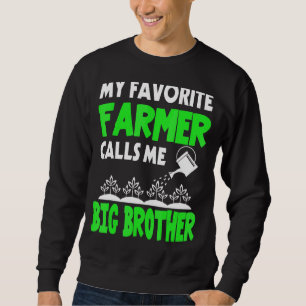 Sweatshirt Mens Fête des pères Mon Fermier Favori M'Appelle G
