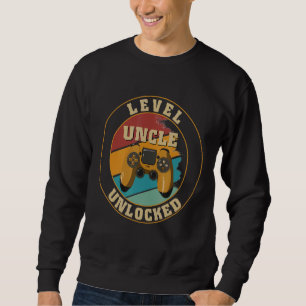 Sweatshirt Mens Gamer New Uncle Papa Maman Baby Faire-part Pr
