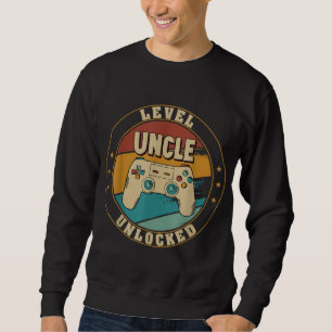 Sweatshirt Mens Gamer New Uncle Papa Maman Baby Faire-part Pr