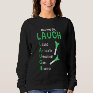 Sweatshirt Mens Ich Bin Ein Lauch Kraftsport Bodybuilding Gy
