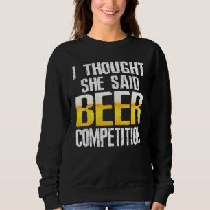 Sweatshirt Mens Je Pensais Qu'Elle A Dit Cool De Concours De