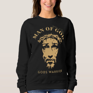 Sweatshirt Mens Jésus Christ chrétien Homme Religieux De Dieu