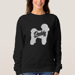 Sweatshirt Mens Maltese Daddy Propriétaire Chien Papa Pères D